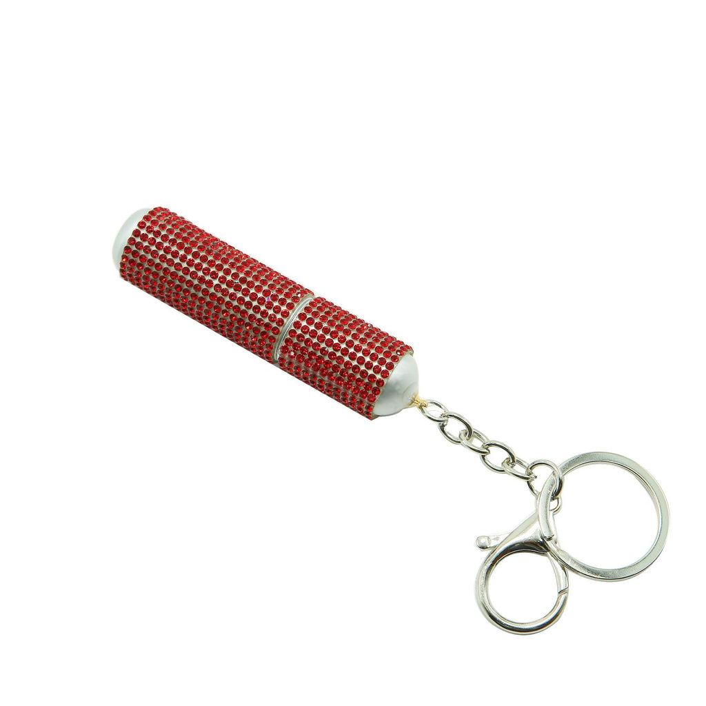 Diamond-Encrusted 5ml Perfume Refill Bottle, Visible and Portable Keychain, Direct Sales from the Manufacturer, Sparkling Diamond Car Key