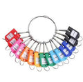 Key Ring Landlord Storage Key Tray Ring Rental Artifact Keychain Marking String Management Rental Lady Classification Disc