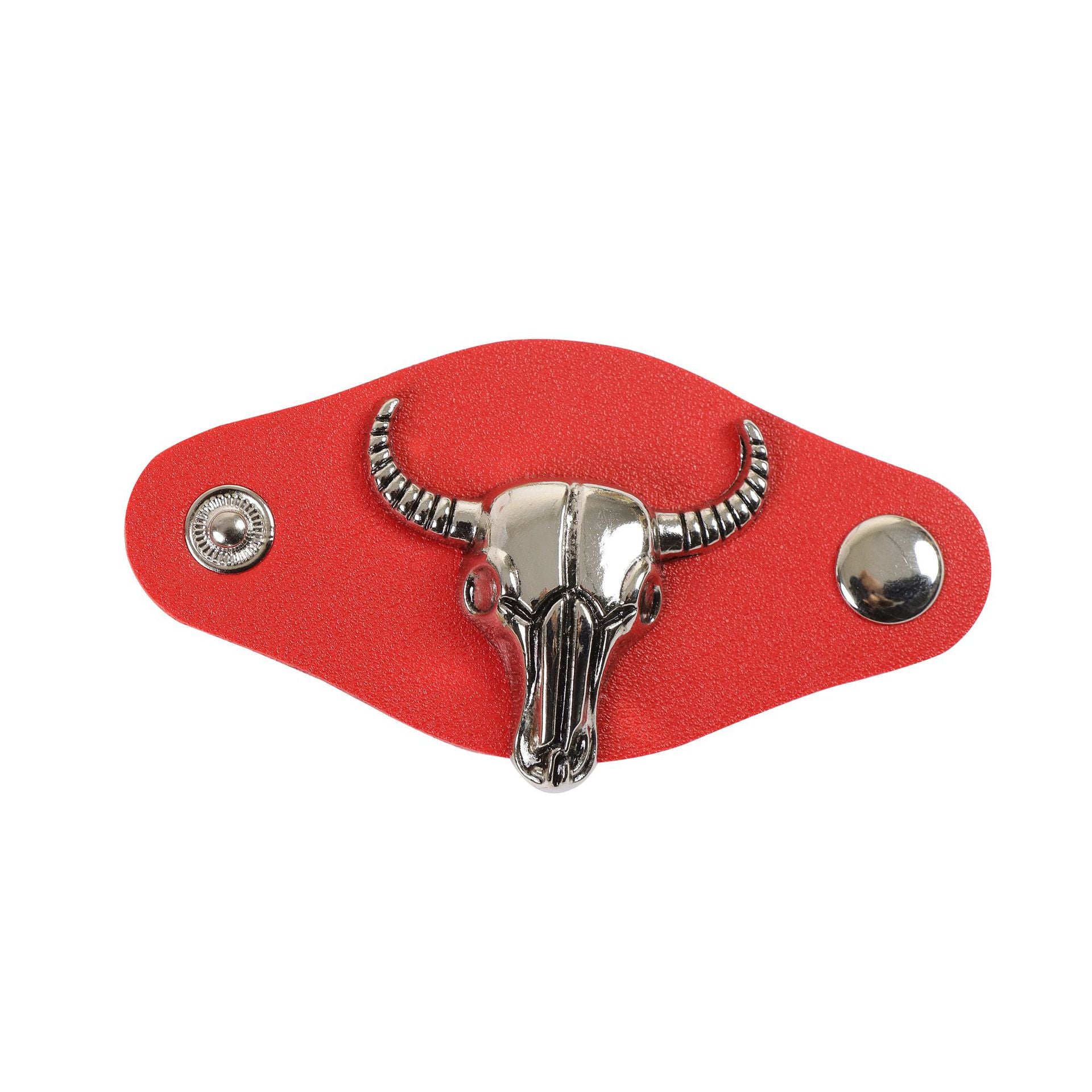 Handmade Leather Car Keychain Mini Cat Mask Shape Keychain Hollow Key Chain Key Ring Toy in stock