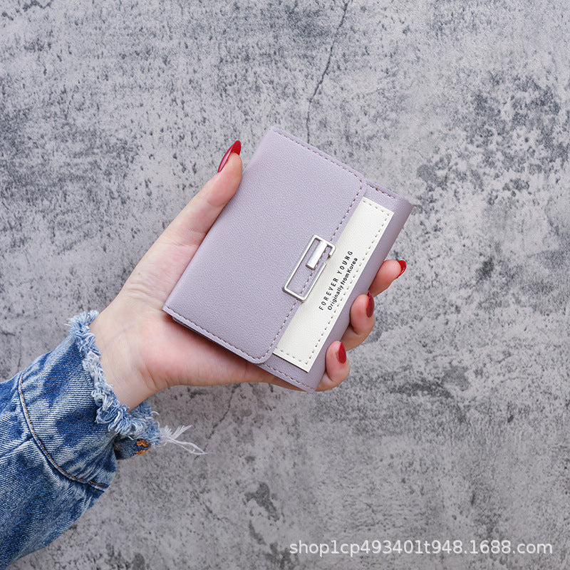 Manufacturer Wholesale Small 70% off Coin Purse K-Style Mini Foldableing Wallet Multi-Function Card Holder Student Coin Cosmetics Bag