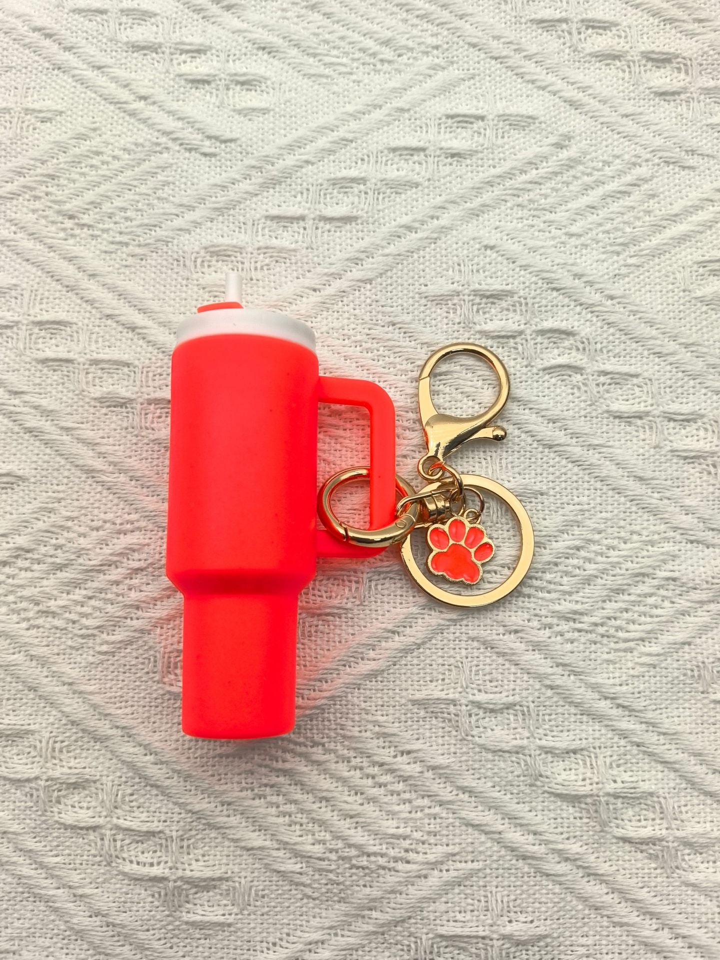Stanley Stanley Cat Claw Alloy Keychain Pendant Mother's Day Can Hold Lipstick Backpack Hanging Easiest for Match Style