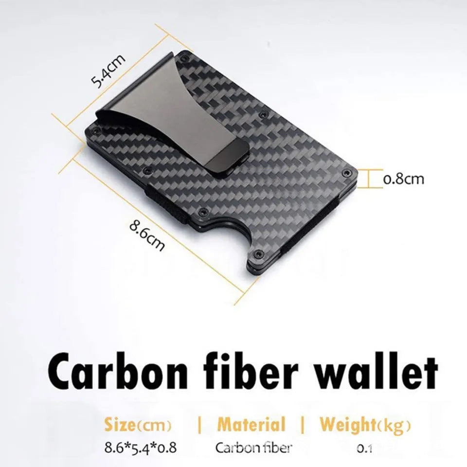 Cross-Border Aluminum Alloy Card Holder Rfid Anti-Theft Metal Wallet Men's Ultra-Thin Credit Card Holder Normcore Card Holder