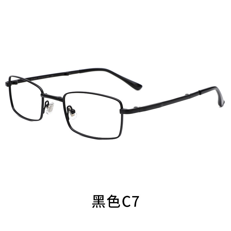 New High Quality Pure Titanium Folding Glasses Frame Optical Frame Ultra Light Glasses Frame Myopia Wholesale Large Frame