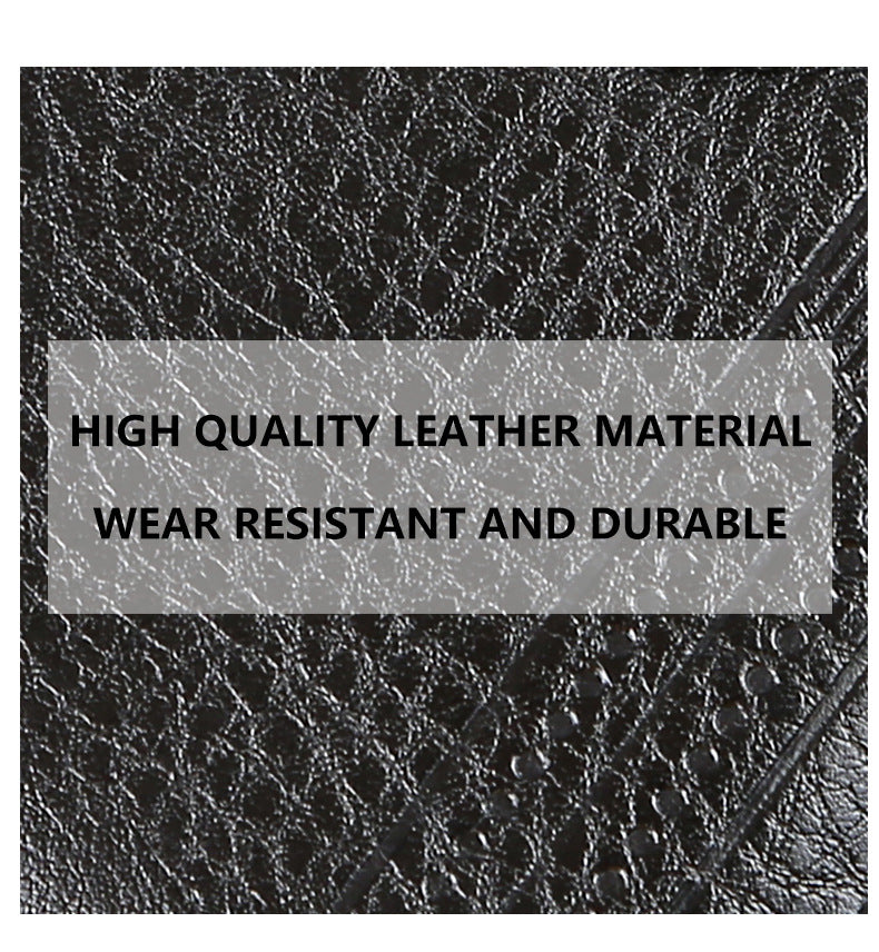 Manufacturers Wholesale New Men's Wallet PU Leather Short Export Cross-border Hasp Business Retro Multi-card Slot Coin PUrse