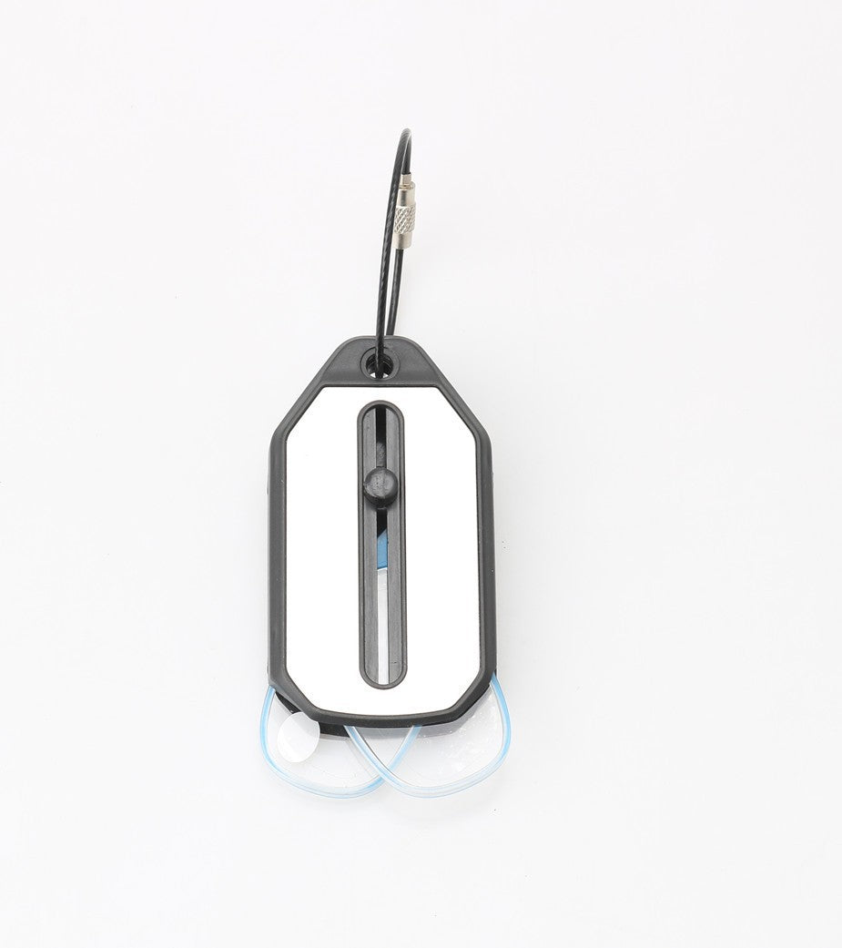 Cross-border new retractable clip nose reading glasses personalized fashion mini convenient reading keychain reading glasses trend