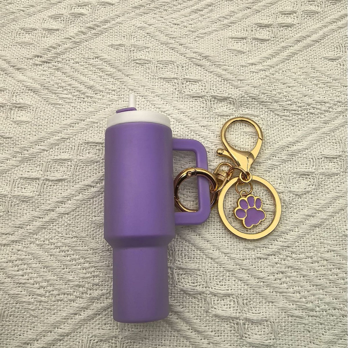 Stanley Stanley Cat Claw Alloy Keychain Pendant Mother's Day Can Hold Lipstick Backpack Hanging Easiest for Match Style