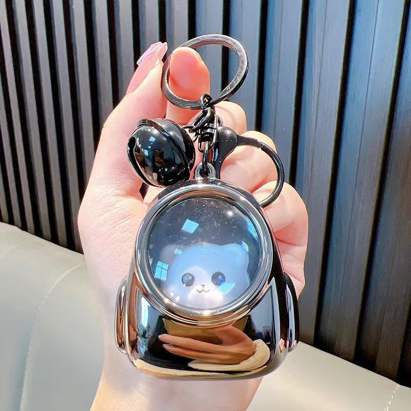 New Car Key Accessories Gift Creative Small Animal Starry Night Light Portable Fashion Pendant Bag Hanging Ornaments