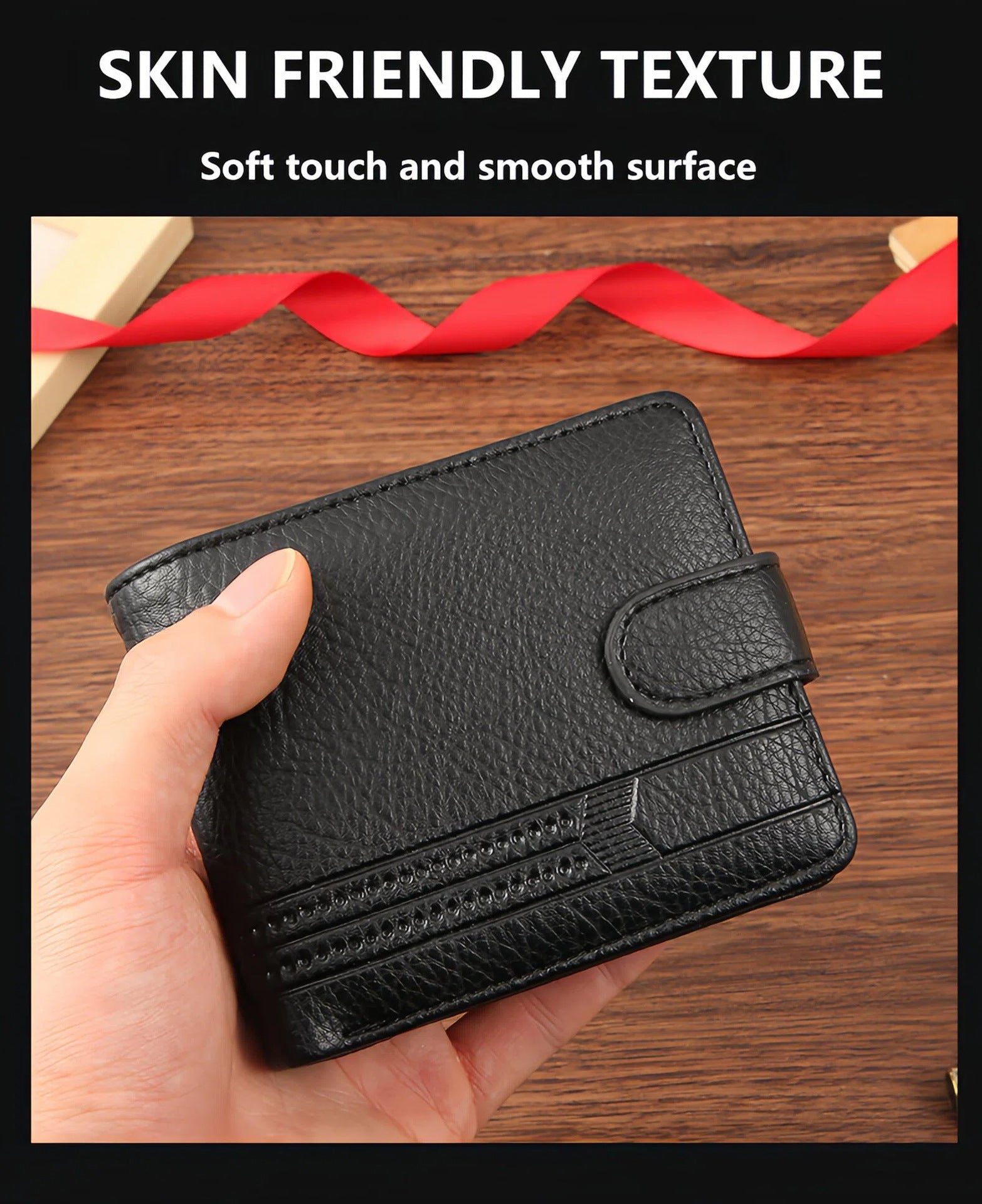 Manufacturers Wholesale New Men's Wallet PU Leather Short Export Cross-border Hasp Business Retro Multi-card Slot Coin PUrse