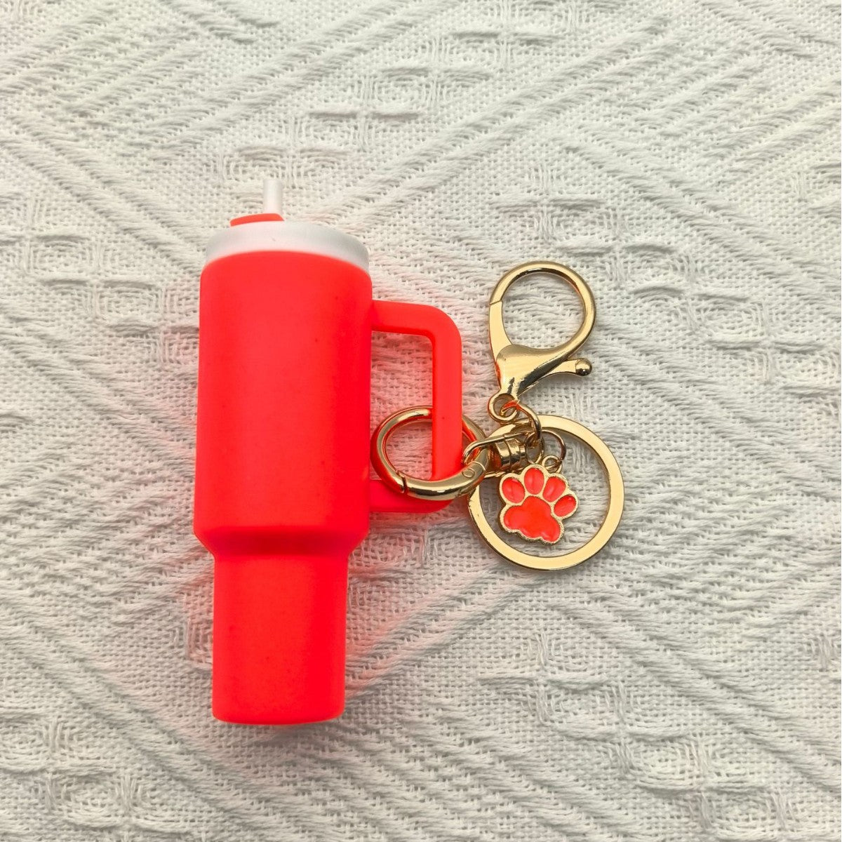 Stanley Stanley Cat Claw Alloy Keychain Pendant Mother's Day Can Hold Lipstick Backpack Hanging Easiest for Match Style