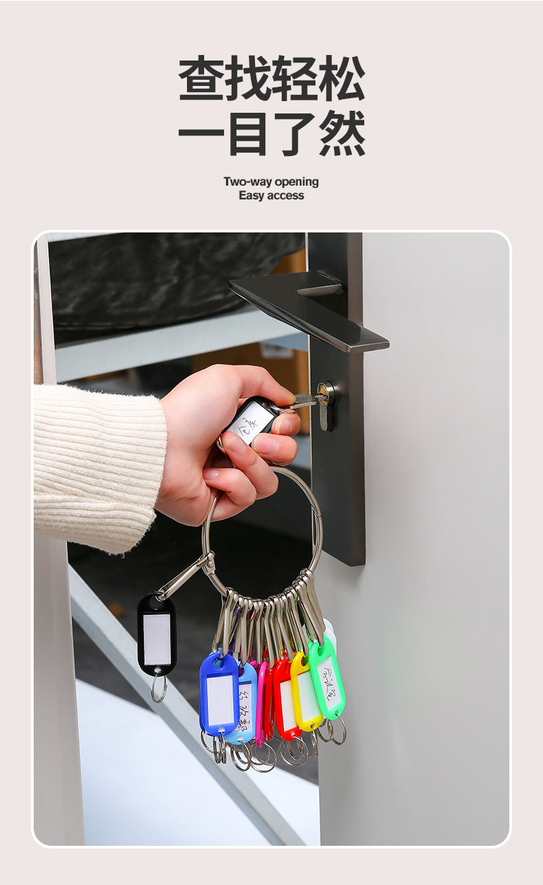 Cross-border hot sale woven key ring key ring key ring buckle key storage key ring chain key ring generation hair
