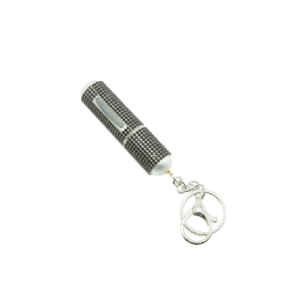 Diamond-Encrusted 5ml Perfume Refill Bottle, Visible and Portable Keychain, Direct Sales from the Manufacturer, Sparkling Diamond Car Key