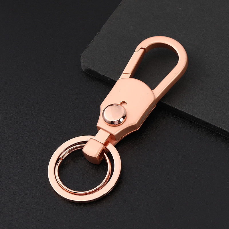 JOBON Zhongbang car keychain Business Men's high-end waist hanging metal key ring pendant gift key chain