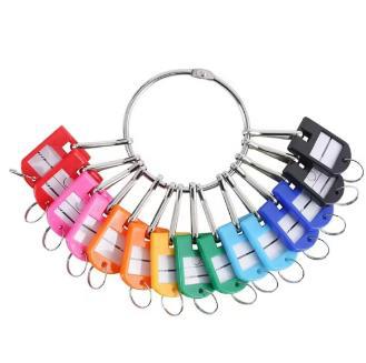 Key Ring Landlord Storage Key Tray Ring Rental Artifact Keychain Marking String Management Rental Lady Classification Disc