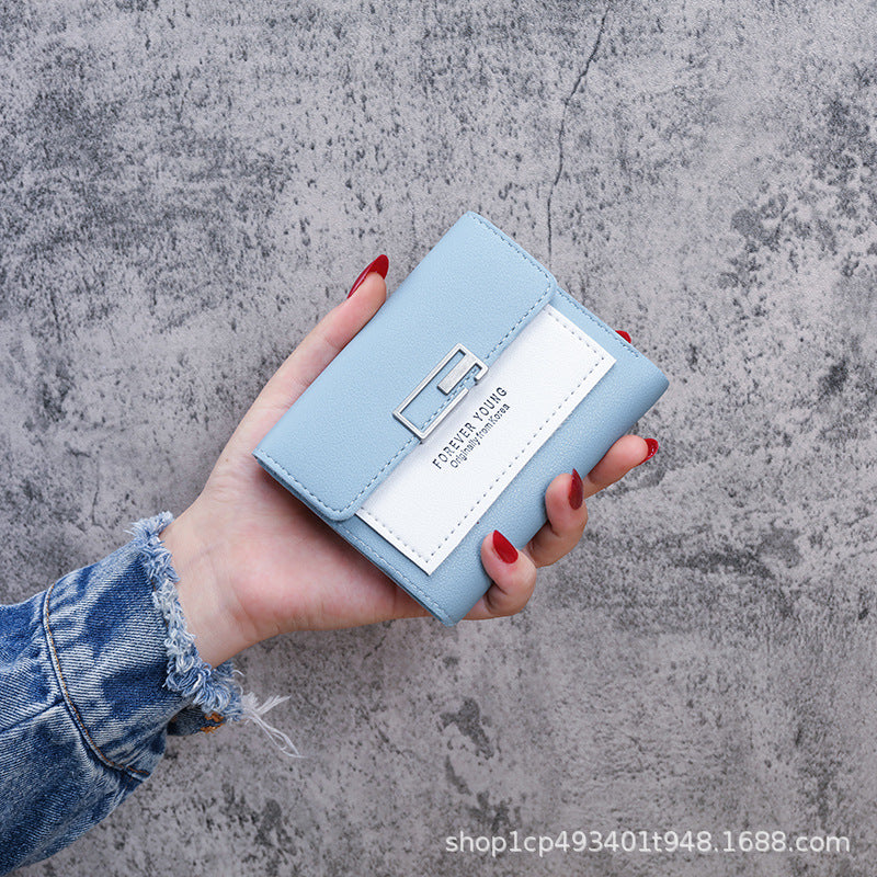 Manufacturer Wholesale Small 70% off Coin Purse K-Style Mini Foldableing Wallet Multi-Function Card Holder Student Coin Cosmetics Bag