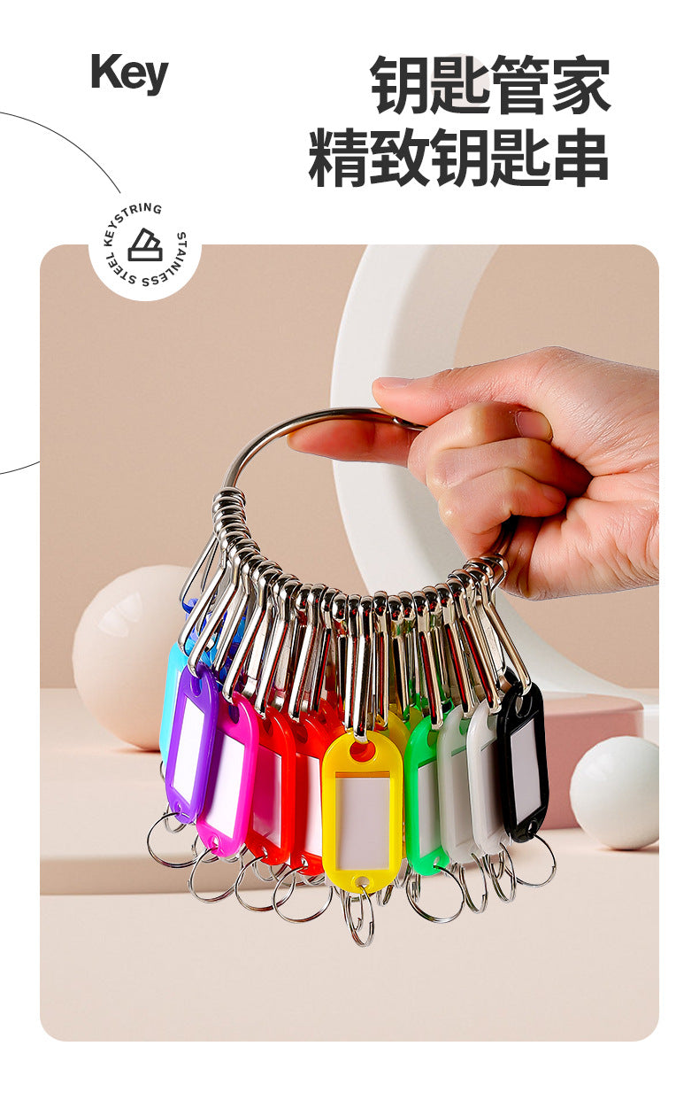 Cross-border hot sale woven key ring key ring key ring buckle key storage key ring chain key ring generation hair