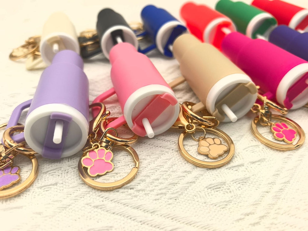 Stanley Stanley Cat Claw Alloy Keychain Pendant Mother's Day Can Hold Lipstick Backpack Hanging Easiest for Match Style