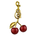 Bag pendant key buckle pink crystal cherry keychain pendant pendant car ornaments key wholesale