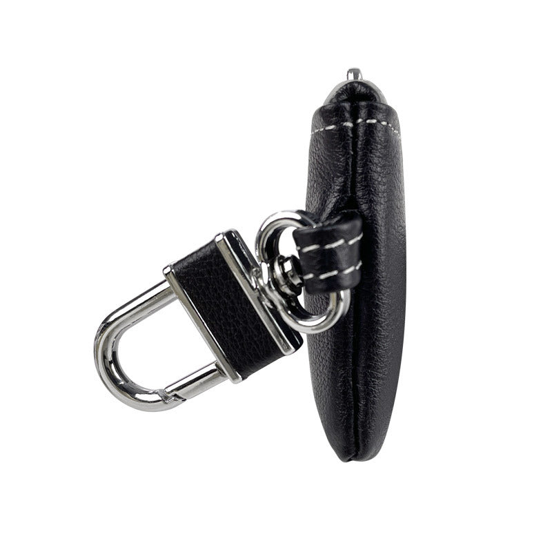 2024 New Genuine Leather Key Bag Home Key Storage Bag Simple Top Layer Soft Cowhide General Motors Key Case