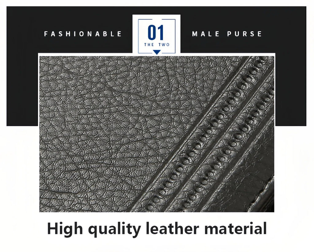 Manufacturers Wholesale New Men's Wallet PU Leather Short Export Cross-border Hasp Business Retro Multi-card Slot Coin PUrse