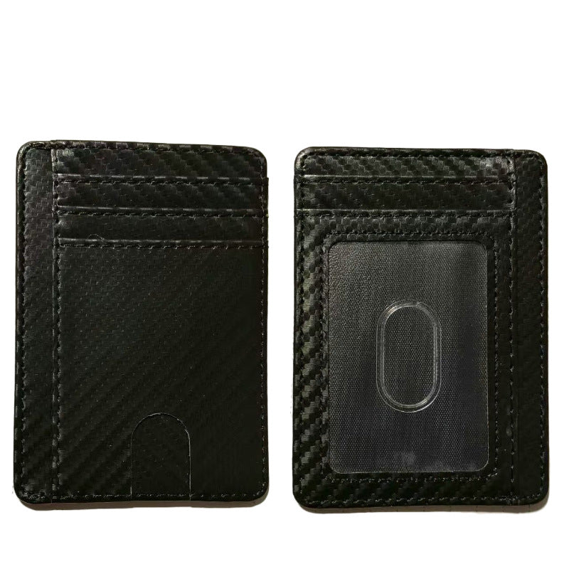 Portable Ultra-thin RFID Card Case Large Capacity Card Case Exquisite Pupi Multi-card Bank Card Credit Card