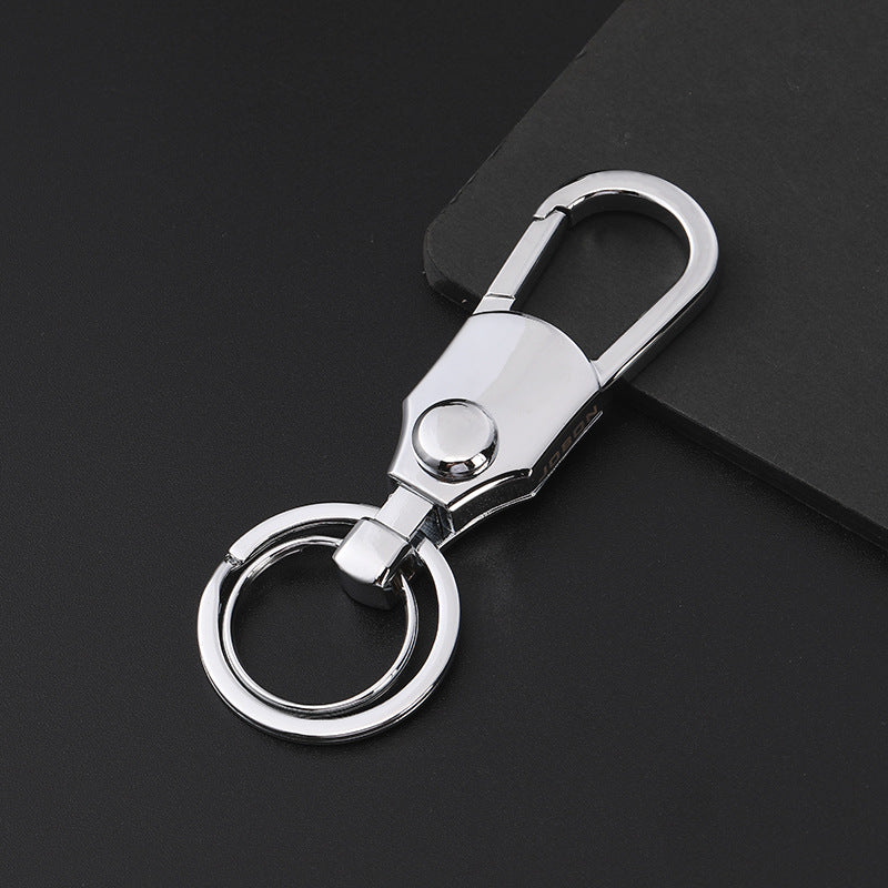 JOBON Zhongbang car keychain Business Men's high-end waist hanging metal key ring pendant gift key chain