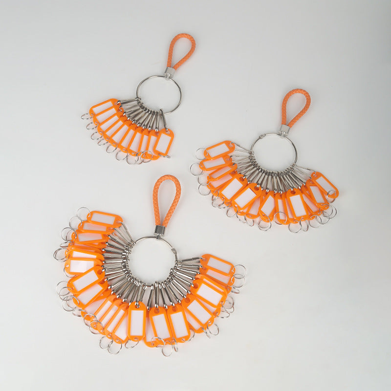 Cross-border hot sale woven key ring key ring key ring buckle key storage key ring chain key ring generation hair