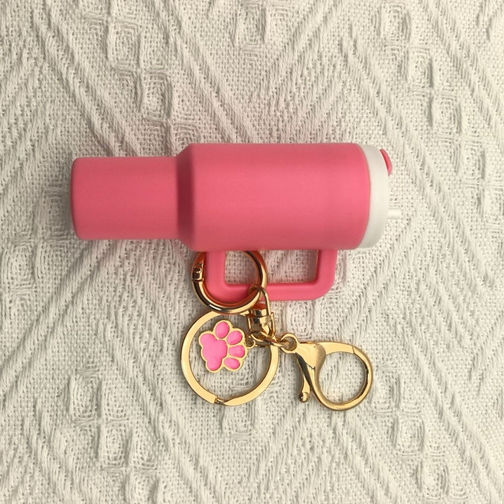 Stanley Stanley Cat Claw Alloy Keychain Pendant Mother's Day Can Hold Lipstick Backpack Hanging Easiest for Match Style