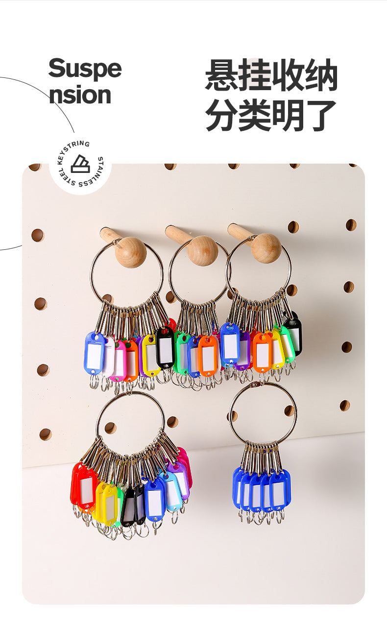 Cross-border hot sale woven key ring key ring key ring buckle key storage key ring chain key ring generation hair