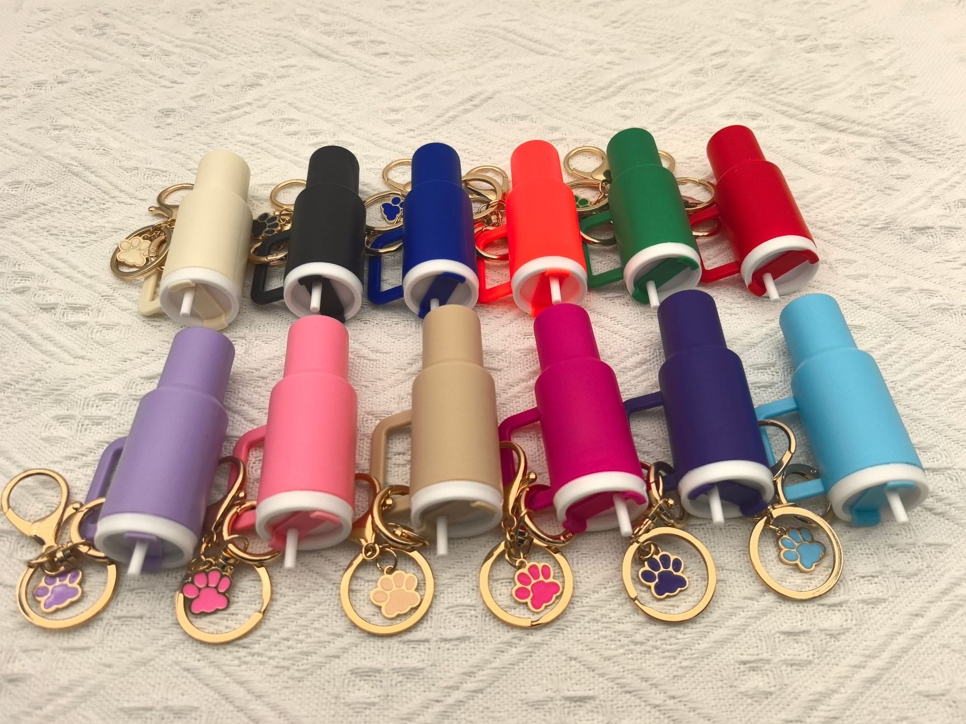 Stanley Stanley Cat Claw Alloy Keychain Pendant Mother's Day Can Hold Lipstick Backpack Hanging Easiest for Match Style