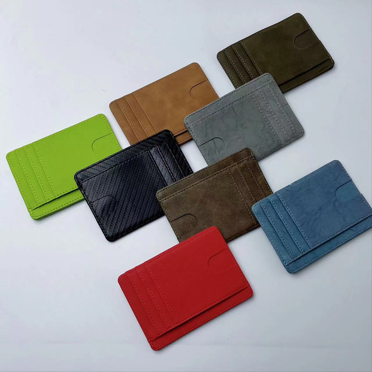 Portable Ultra-thin RFID Card Case Large Capacity Card Case Exquisite Pupi Multi-card Bank Card Credit Card