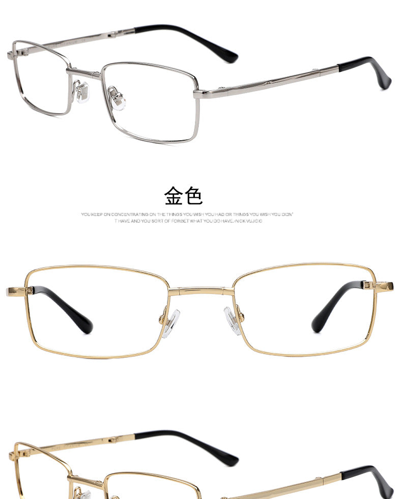 New High Quality Pure Titanium Folding Glasses Frame Optical Frame Ultra Light Glasses Frame Myopia Wholesale Large Frame