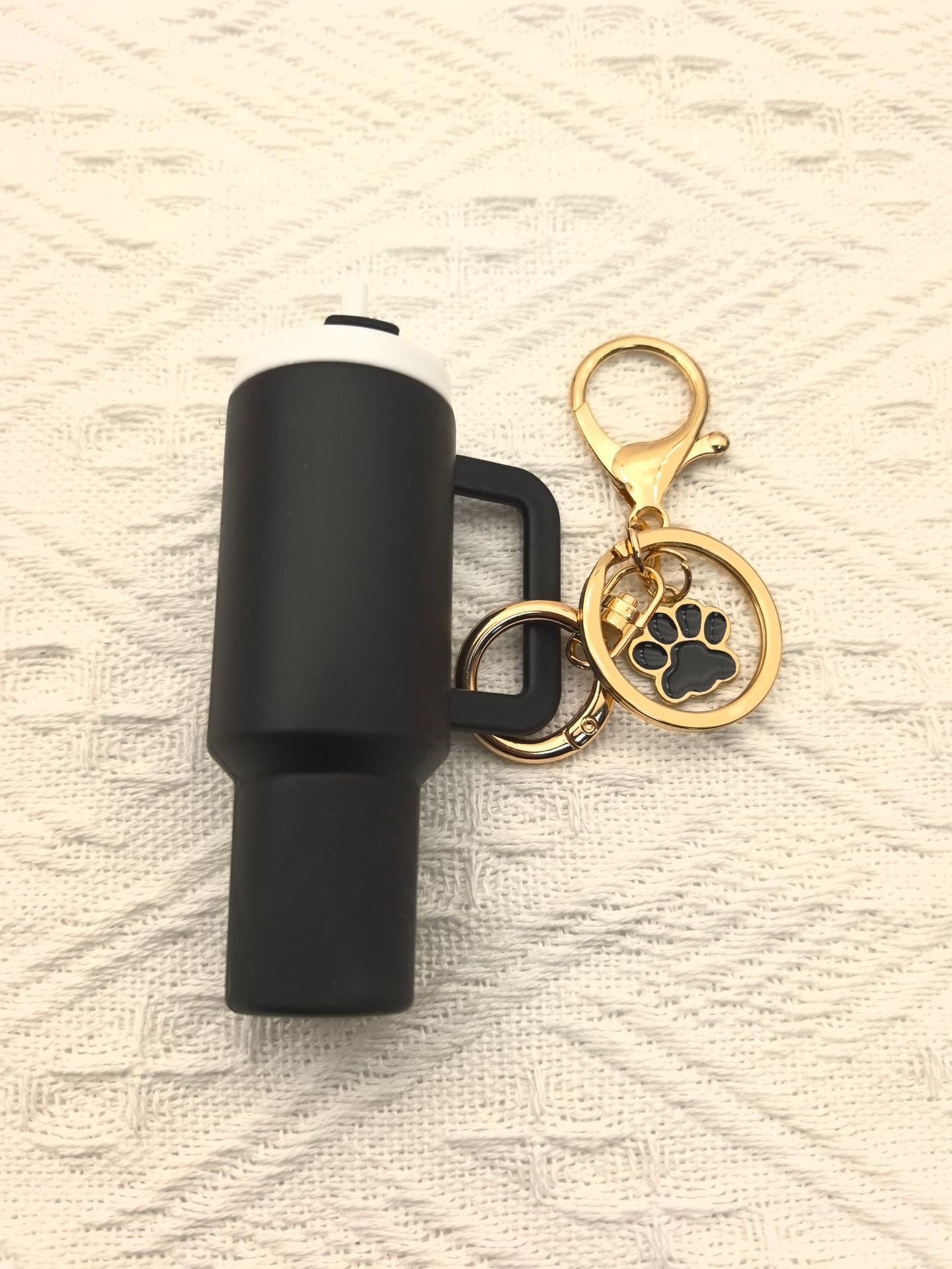 Stanley Stanley Cat Claw Alloy Keychain Pendant Mother's Day Can Hold Lipstick Backpack Hanging Easiest for Match Style
