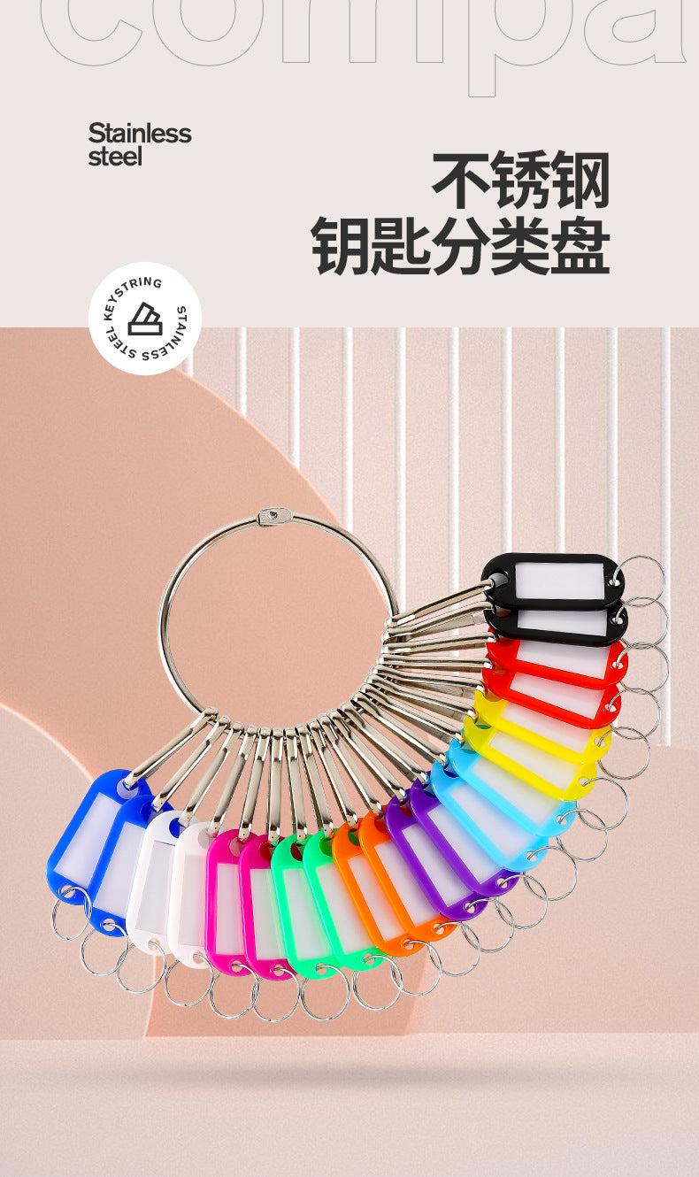 Cross-border hot sale woven key ring key ring key ring buckle key storage key ring chain key ring generation hair