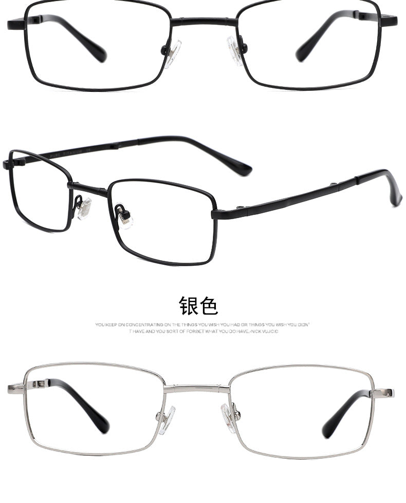 New High Quality Pure Titanium Folding Glasses Frame Optical Frame Ultra Light Glasses Frame Myopia Wholesale Large Frame