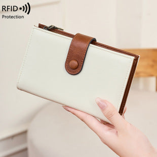 Cross-Border 2026 New Rfid Passport Wallet Multi-Functional Credit Card Document Holder Ultra-Thin Portable Travel Passport Holder