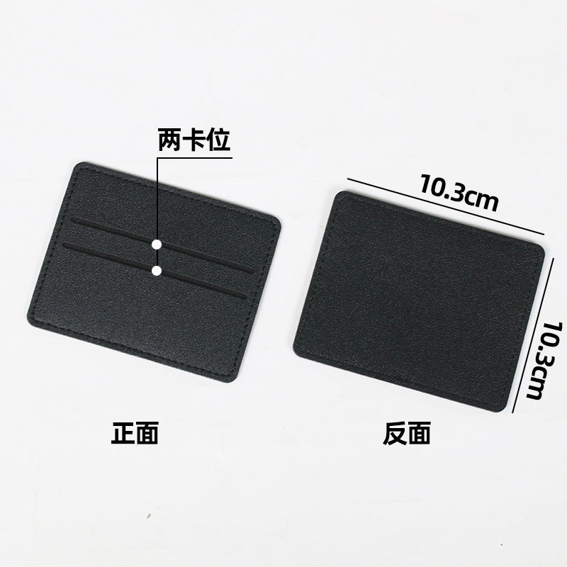in stock ultra-thin ID card protective case card holder women's leather card case pu leather credit card multi-card holder wholesale