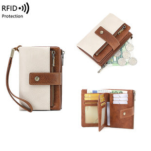 Cross-Border 2026 New Rfid Passport Wallet Multi-Functional Credit Card Document Holder Ultra-Thin Portable Travel Passport Holder