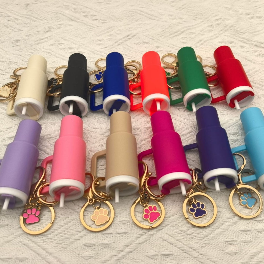 Stanley Stanley Cat Claw Alloy Keychain Pendant Mother's Day Can Hold Lipstick Backpack Hanging Easiest for Match Style
