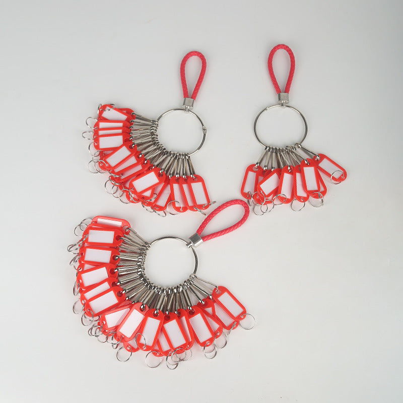 Cross-border hot sale woven key ring key ring key ring buckle key storage key ring chain key ring generation hair
