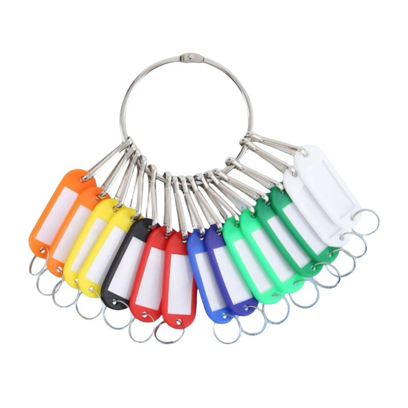 Key Ring Landlord Storage Key Tray Ring Rental Artifact Keychain Marking String Management Rental Lady Classification Disc
