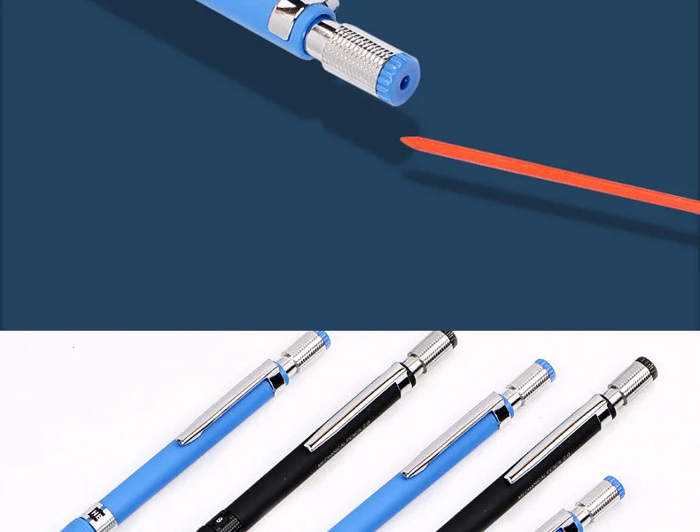 2.0mm Mechanical Pencil Set HB Automatic Pencils with Color Pencil Leads School Pens Supplies Office Kawaii Stationery