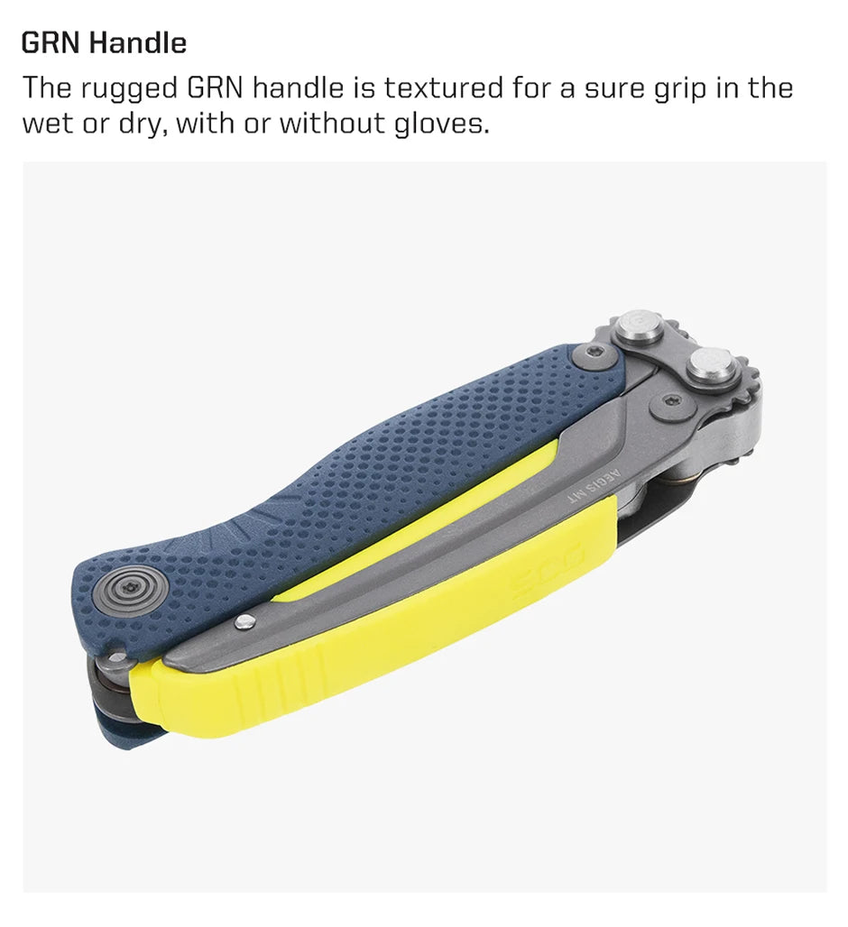 SOG 5 Tools Mini Compact Multi-tool Folding Fishing Pliers Lightweight Small EDC Hand Tool Pocket Knife Outdoor Camping Supplies