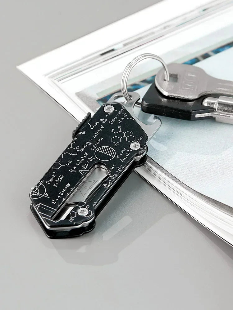 Swiss Tech Pocket Utility Knife Multitool Knives 2 In 1 Unpacking Knife Cutter Box Opener Paper Cutting Combination Tool