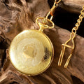 1 pcs quartz pocket watch for men and women, antique steampunk, vintage pocket watch