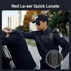 BOBLOV 1440P HD Body Cam KJ25 3000mAh 13Hrs Runtime Ideal for Law Enforcement
