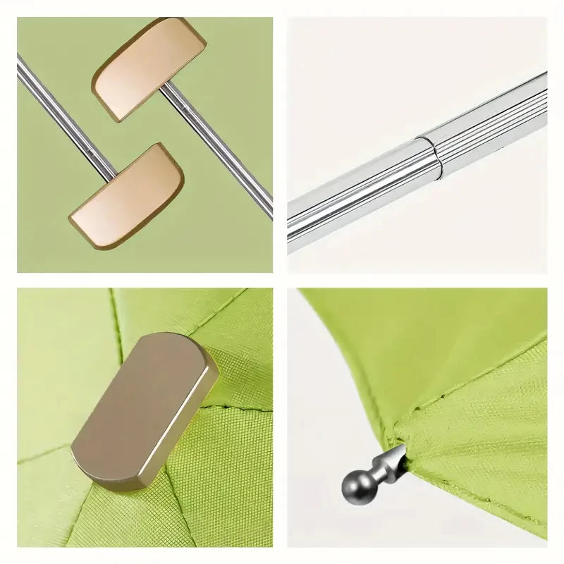 Mini Sun Umbrella Small Pocket Rain Travel Umbrella Vinyl Folding Umbrella UV Protection Sun Shade Pocket Parasol Capsule  자동