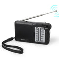 Pointer Radio 150RG AM/FM Radio Rechargeable Two Band Receive Pocket Radio Headphone Jack Mini Small Radio Indoor Use