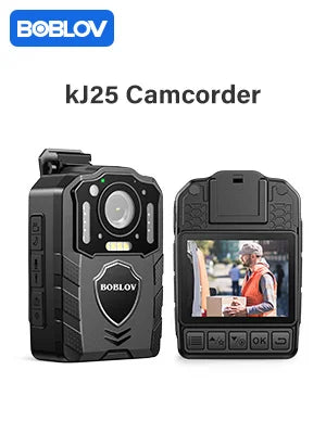 BOBLOV 1440P HD Body Cam KJ25 3000mAh 13Hrs Runtime Ideal for Law Enforcement