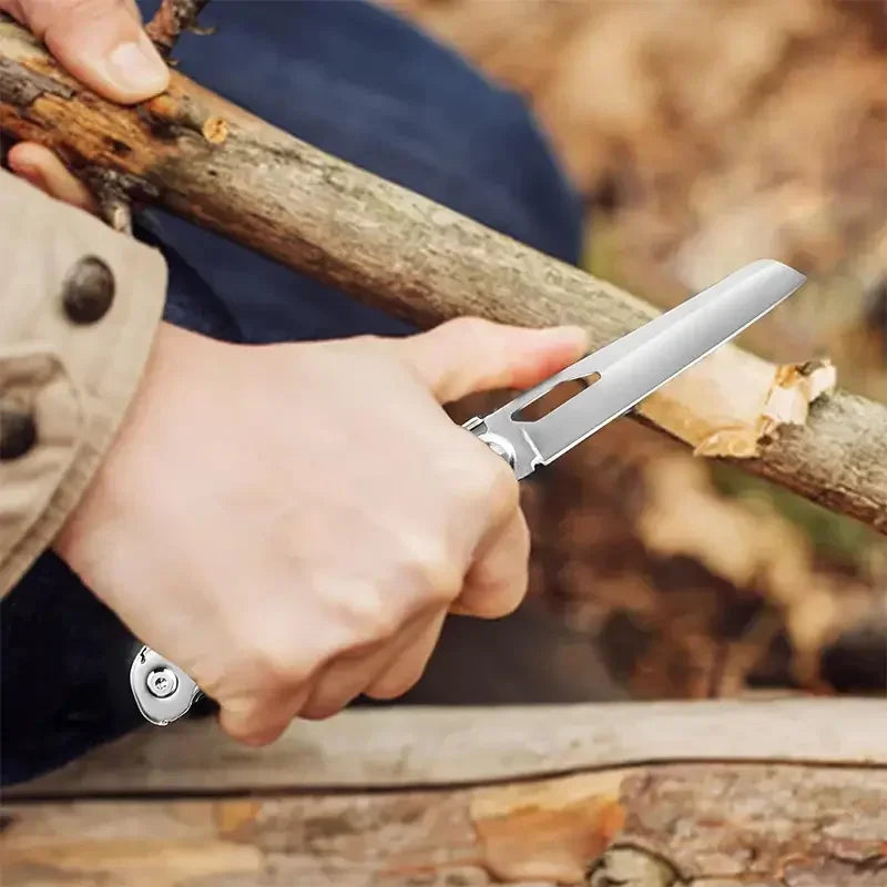 9-in-1 Multitool Pocket Mini EDC Tooll Pocket Knife - Foldable for Lightweight Portable Tool for Camping and Household Use