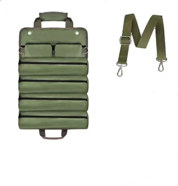 Multi-Purpose Tool Bag High Quality Professional Multi Pocket Hardware Tools Pouch Roll UP Portable Small Tools Organizer Bag